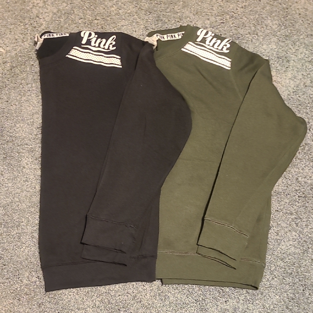 PINK Victoria's Secret Olive Sweatshirt